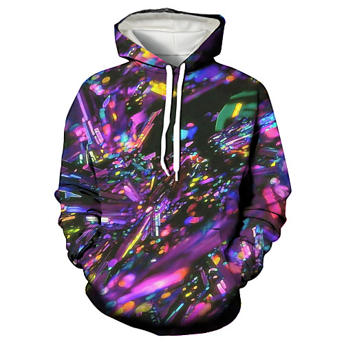 

Men's Hoodie Graphic Casual Hoodies Sweatshirts Purple