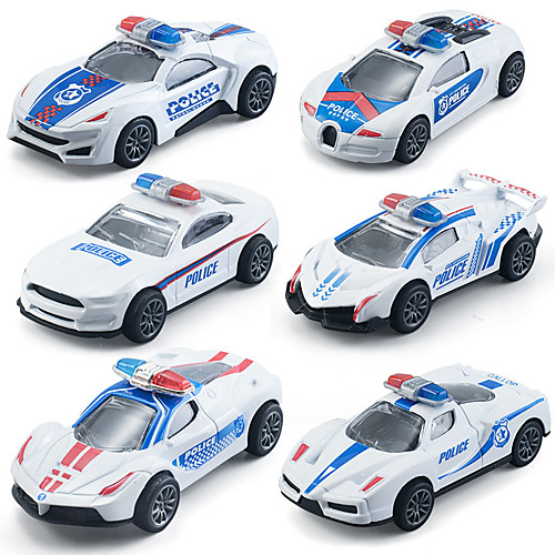 

Pull Back Car / Inertia Car Pull Back Vehicle Mini Police car Simulation Drop-resistant Alloy Mini Car Vehicles Toys for Party Favor or Kids Birthday Gift Random Color 3 pcs / Kid's
