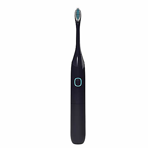 

portable electric toothbrush with 2 soft brush heads,sonic power whitening toothbrush for adults,battery powered,convenience durable clean