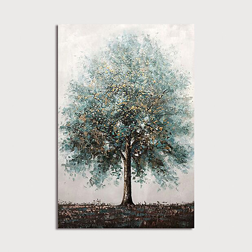 

Oil Painting Hand Painted Vertical Abstract Modern Stretched Canvas