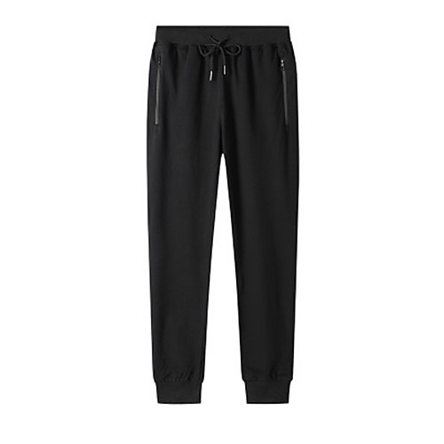 

Men's Basic Breathable Outdoor Sports Daily Chinos Pants Solid Colored Full Length Black Blue Light gray Dark Gray