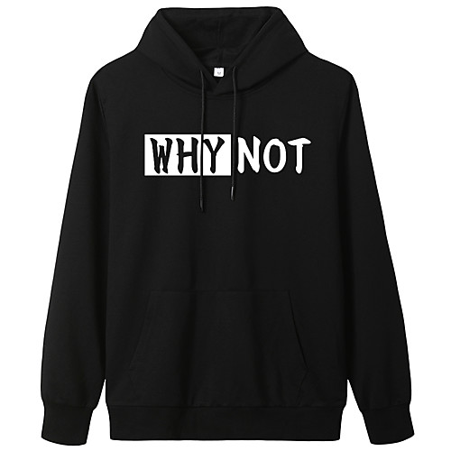 

Women's Pullover Hoodie Sweatshirt Graphic Text Letter Daily Weekend Basic Casual Hoodies Sweatshirts White Black Blue