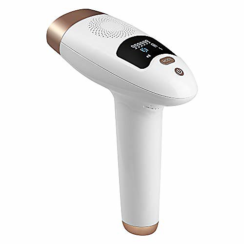 

IPL Laser Hair Removal for Women and Men 999,999 Flashes Permanent Painless Facial Hair Remover Device Professional Hair Treatment for Face Leg Arm Bikini Line Full Body Home Use