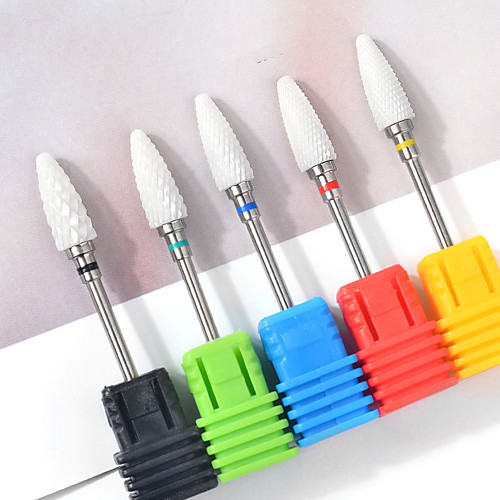 

Nail Art Ceramic Polishing Head Single Bullet Type Electric Nail Polisher Special Tool