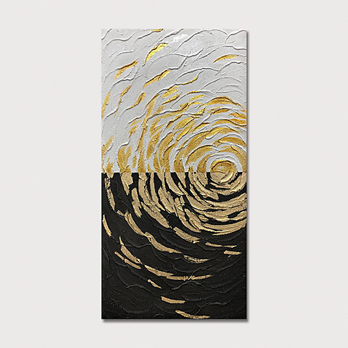 

Oil Painting Hand Painted Vertical Abstract Modern Stretched Canvas