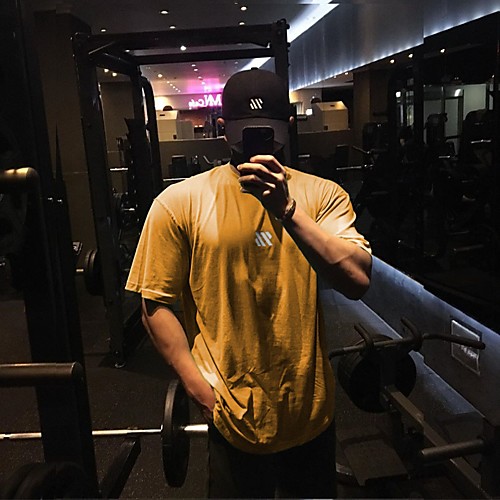 

Women's Men's Short Sleeve Workout Tops Sweatshirt Crop Tee Tee Tshirt Athleisure Wear Top Summer Cotton Soft Sweat wicking Fitness Gym Workout Running Walking Jogging Sportswear Normal Activewear