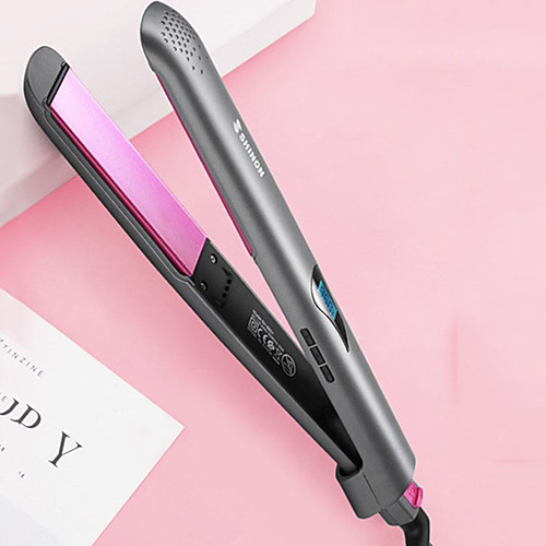 

Hair Straightener Professional Flat Iron for Hair Titanium Straightening Flat Iron for Hair Styling LCD 580F-950F Ionic Technology