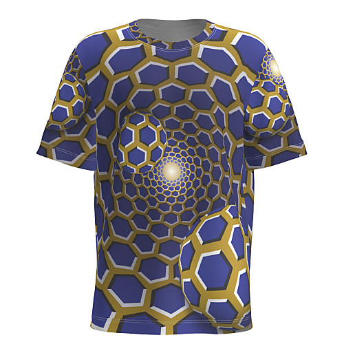 

Men's T shirt 3D Print Graphic Abstract Short Sleeve Daily Tops Basic Gray