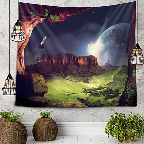 

Starry Sky Tapestry Wall Hanging Tapestries Wall Blanket Wall Art Wall Decor Landscape Painting Tapestry Wall Decor