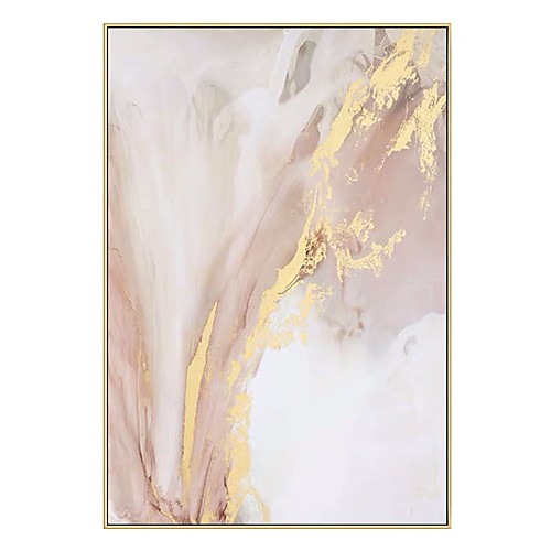 

Oil Painting Hand Painted Vertical Abstract Landscape Comtemporary Modern Rolled Canvas (No Frame)