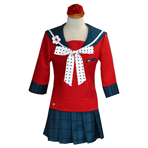 

Inspired by Dangan Ronpa Harukawa Maki Anime Cosplay Costumes Japanese Cosplay Suits Top Skirt Socks For Women's / Headwear / Bow Tie