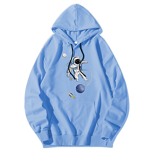 

Men's Hoodie Pullover Artistic Style Hoodie Cartoon Sport Athleisure Hoodie Top Long Sleeve Warm Soft Oversized Comfortable Everyday Use Causal Exercising General Use / Winter