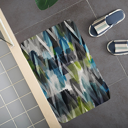 

Creative 3D Printing Multicolored Floor Field Hallway Carpet and Rugs for Bedroom Living Room Carpet Kitchen Bathroom Anti-Slip Floor Mats