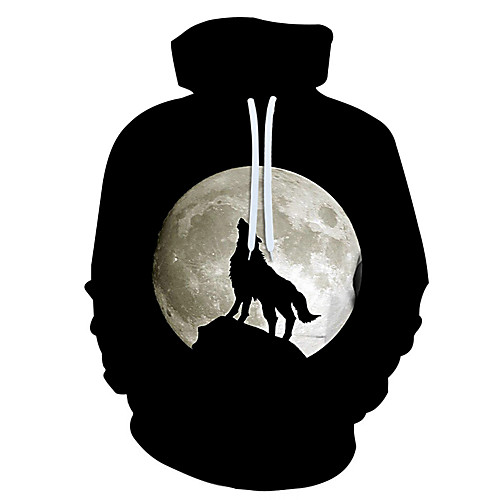

Men's Hoodie Graphic Holiday Weekend Casual Hoodies Sweatshirts Black