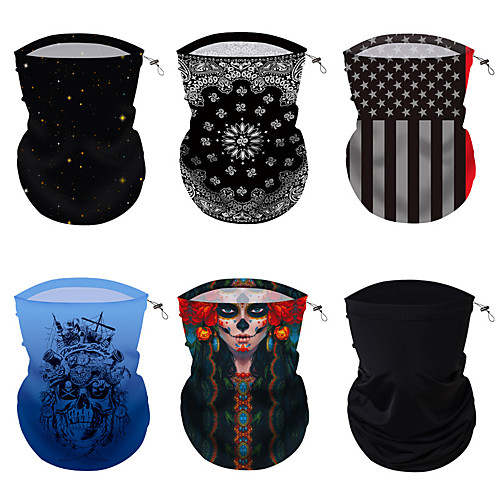 

Neck Gaiter Neck Tube Balaclava Bandana Mask Men's Women's Unisex Headwear Solid Colored Cartoon Fashion UV Sun Protection Dust Proof Cooling for Fitness Running Cycling Autumn / Fall Spring Summer