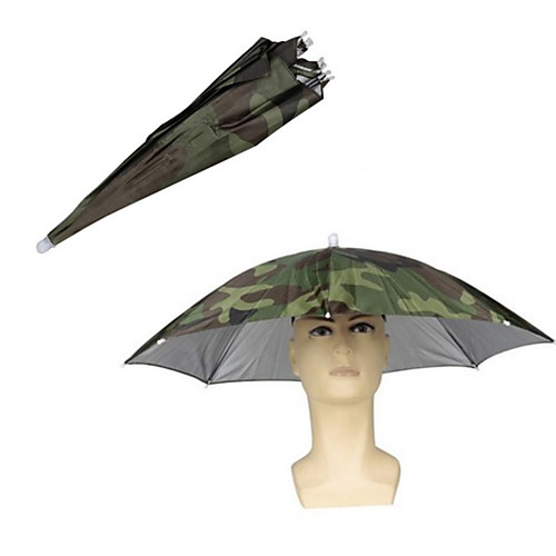 

Foldable Rain Gear Fishing Hat Headwear Umbrella for Fishing Hiking Beach Cap Head Hats Outdoor Camping Equipment