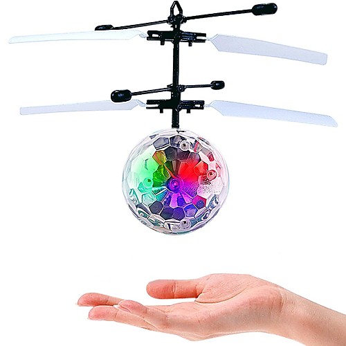 

Mini Magic Flying Ball Flying Gadget Plane / Aircraft Helicopter Gift Glow in the Dark LED Plastic Boys' Girls' Toy Gift / Fluorescent / with Infrared Sensor