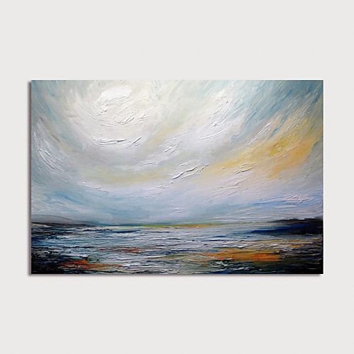 

Oil Painting Hand Painted Horizontal Abstract Modern Stretched Canvas