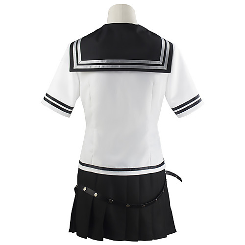 

Inspired by Dangan Ronpa Mioda Ibuki Anime Cosplay Costumes Japanese Cosplay Suits Top Skirt Tie For Women's