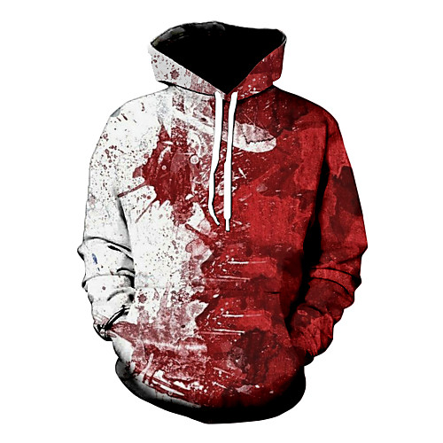 

Men's Hoodie Graphic Daily Basic Hoodies Sweatshirts White