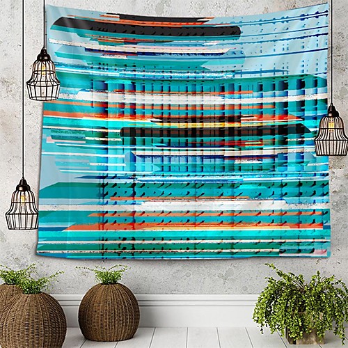 

Pad Dyeing Abstract Illustration Tapestry Wall Hanging Tapestries Wall Blanket Wall Art Wall Decor Landscape Painting Tapestry Wall Decor