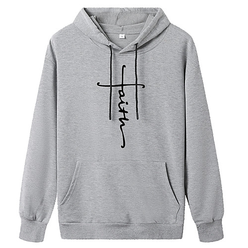 

Women's Pullover Hoodie Sweatshirt Graphic Daily Weekend Basic Casual Hoodies Sweatshirts White Black Blue