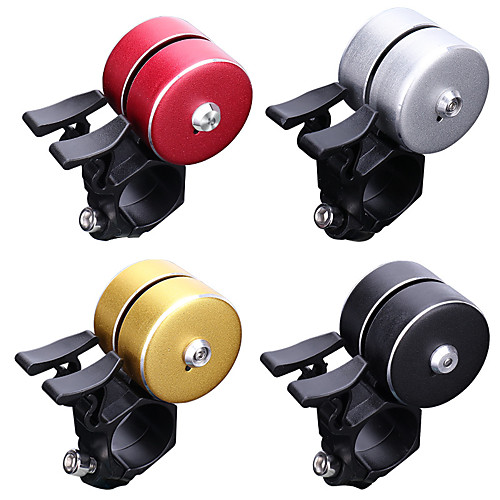 

Bike Bell Bike Horn Waterproof Lightweight Alarm Sound Loud Long Crisp Clear Sound for Mountain Bike MTB Folding Bike Recreational Cycling Cycling Bicycle Aluminum Alloy ABS Black Silver Red