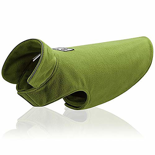 

windproof winter warm fleece dog coat jacket reflective soft pet dog vest apparel overcoat for small medium large breeds for cold weather leash access