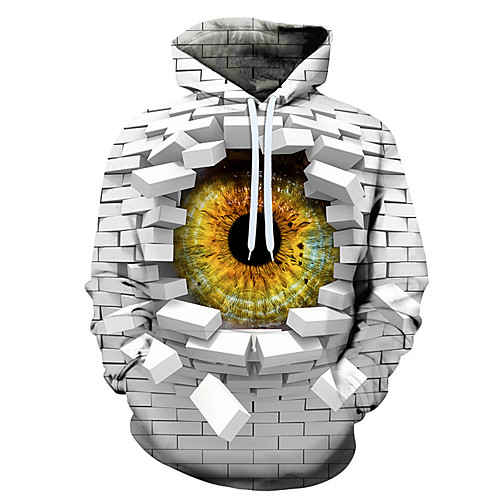 

Men's Pullover Hoodie Sweatshirt Graphic Hooded Holiday Weekend Casual Hoodies Sweatshirts White