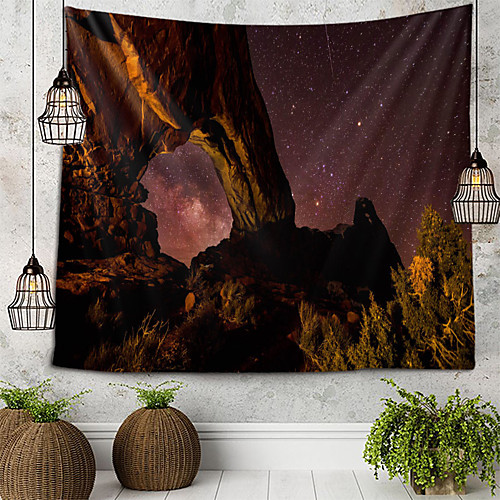 

Star Cave Tapestry Wall Hanging Tapestries Wall Blanket Wall Art Wall Decor Landscape Painting Tapestry Wall Decor
