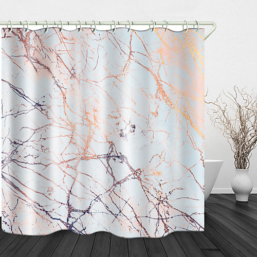 

Drift Pattern Digital Print Waterproof Fabric Shower Curtain for Bathroom Home Decor Covered Bathtub Curtains Liner Includes with Hooks