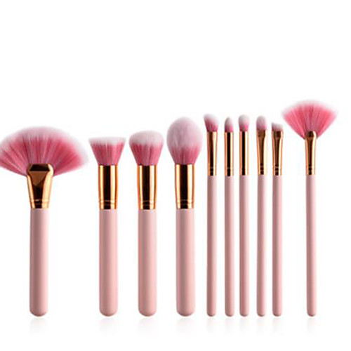 

Professional Makeup Brushes 10pcs Professional Soft Full Coverage Comfy Wooden / Bamboo for Eyeliner Brush Makeup Brush Eyeshadow Brush