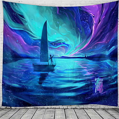 

Fantasy Wonderland Abstract IllustrationTapestry Wall Hanging Tapestries Wall Blanket Wall Art Wall Decor Landscape Painting Tapestry Wall Decor