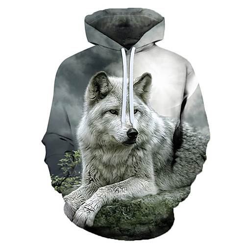 

Men's Pullover Hoodie Sweatshirt Graphic Hooded Holiday Weekend 3D Print Casual Hoodies Sweatshirts White