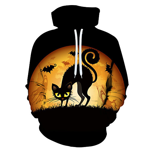 

Men's Hoodie Graphic Holiday Weekend Casual Hoodies Sweatshirts Black