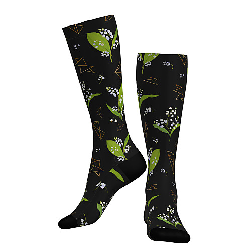 

Compression Socks Long Socks Over the Calf Socks Athletic Sports Socks Cycling Socks Women's Men's Bike / Cycling Breathable Soft Comfortable 1 Pair Camo / Camouflage Cotton Black S M L / Stretchy