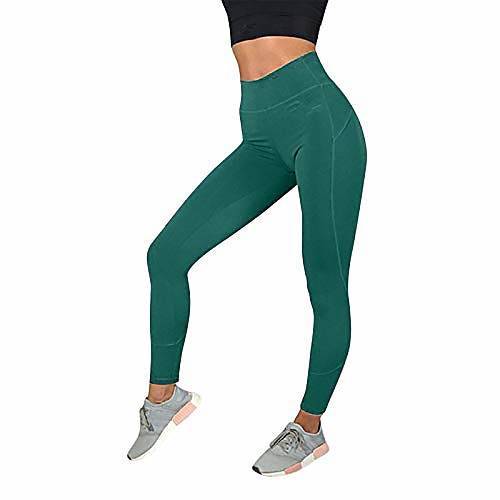 

Women's Running Tights Leggings Running Tight Shorts Compression Pants Athletic Shorts Pants Bottoms Spandex Winter Yoga Fitness Gym Workout Running Exercise Tummy Control Breathable Quick Dry Sport