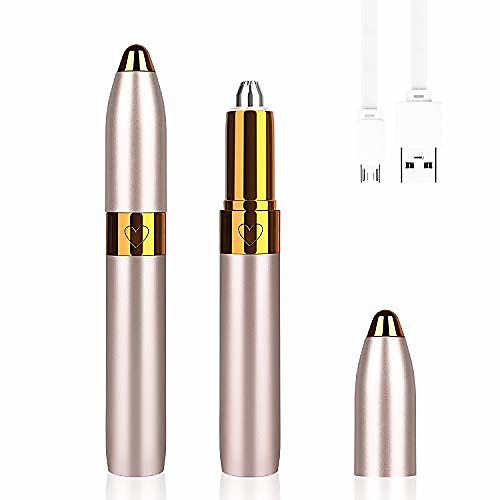 

eyebrow remover, gold