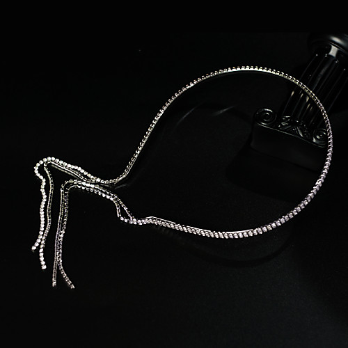 

Headpieces Rhinestone / Alloy Headbands with Rhinestone / Chain 1 pc Party / Evening / Daily Wear Headpiece