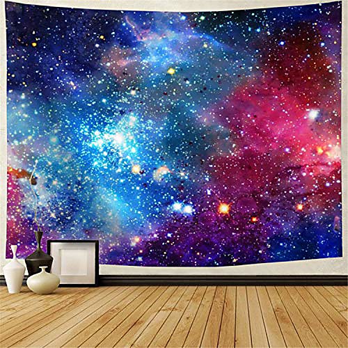 

galaxy tapestry nebula tapestry starry sky tapestry colorful cosmic out space tapestry psychedelic mystic stars tapestry wall hanging for ceiling living room dorm decor & #40;92.5×70.5,