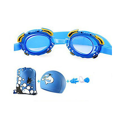 

Swimming Goggles Windproof Anti-Fog Swimming UV Protection Mirrored Plated For Kid's Silicone Rubber PC Yellows Pink Blues