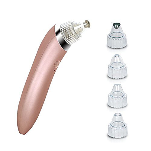 

blackhead removal electronic facial pore cleaner acne remover utilizes pore vacuum extraction, comedone extractor - pink