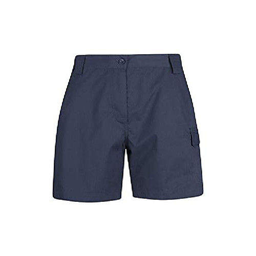 

trek womens lightweight cargo hiking shorts navy 14