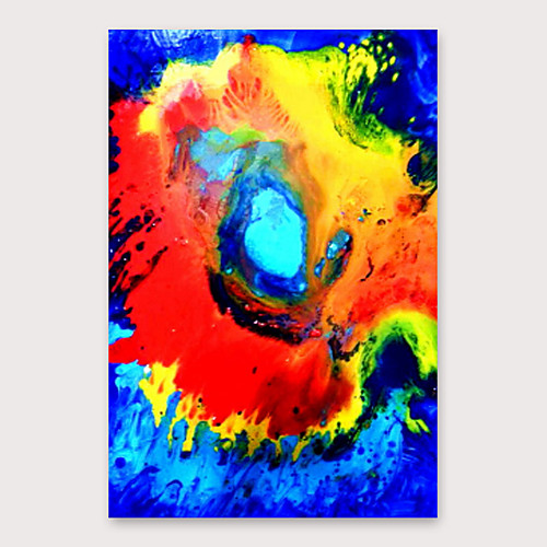 

Oil Painting Hand Painted Horizontal Abstract Modern Stretched Canvas