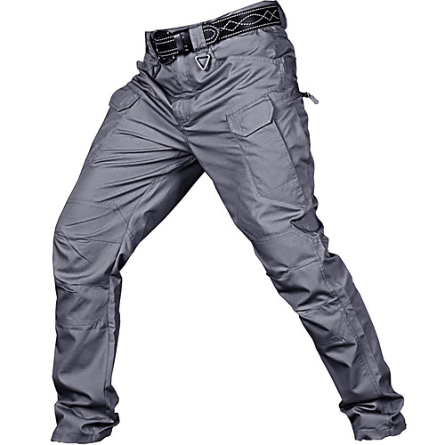 

Men's Tactical Pants Waterproof Windproof Breathable Quick Dry Fall Winter Spring Camo / Camouflage Bottoms for Camping / Hiking Hunting Fishing Black Grey Khaki S M L XL XXL