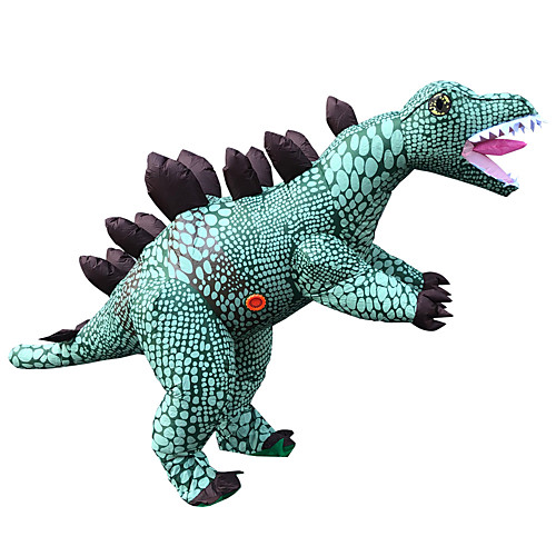 

Dinosaur Masquerade Waterproof Costume Adults' Men's Funny & Reluctant Halloween Party Performance Carnival New Year Masquerade Festival / Holiday Polyester Yellow / Dark Green / Blue Men's Women's
