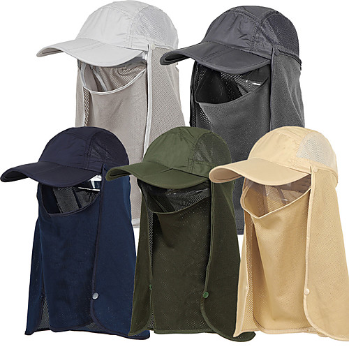 

Men's Women's Sun Hat Hiking Hat Visor Schooner Bank Cachalot 1 PCS Summer Outdoor Portable Breathable Quick Dry Ultraviolet Resistant Hat Solid Color Nylon Dark Grey Army Green Grey for Hunting