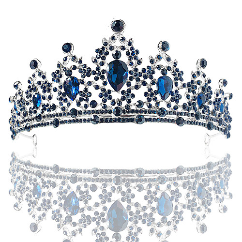 

Crystal / Alloy Tiaras with Crystal / Rhinestone 1 Piece Wedding / Special Occasion Headpiece