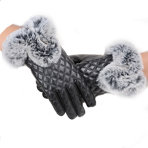 

women winter ski glove waterproof 3m thinsulate warm windproof grey l