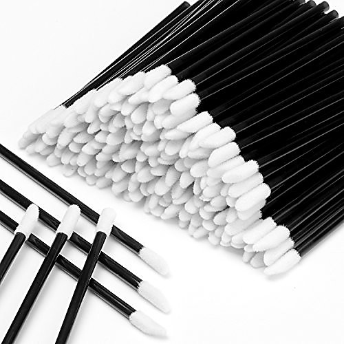 

disposable lipstick wands applicators 600pcs lipstick lipgloss applicators tester wands disposable lip brushes disposable makeup applicators makeup brushes tool kits black